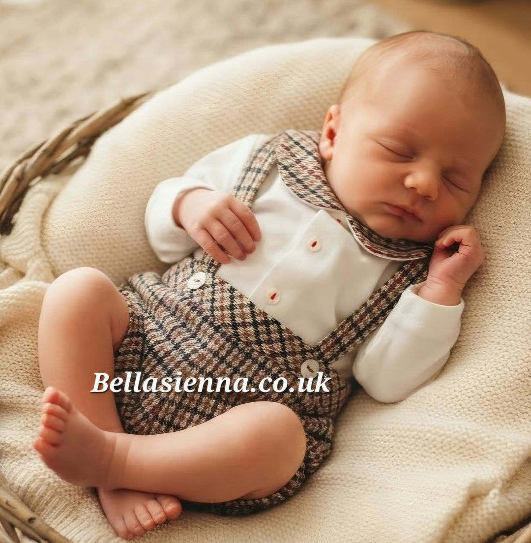 Deolinda Boys Houndstooth Two Piece Set - DBI26611
