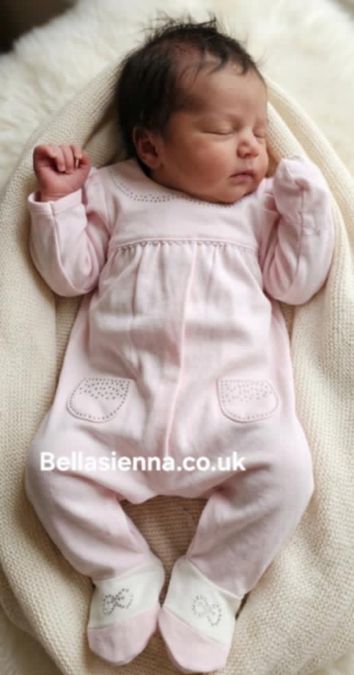 Emile et Rose Baby Girls Sleepsuit Marie