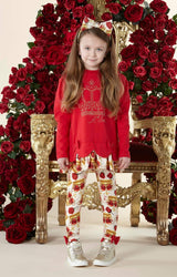 A Dee CLAIRE Crown Leggings Set - W233516 - Snow White