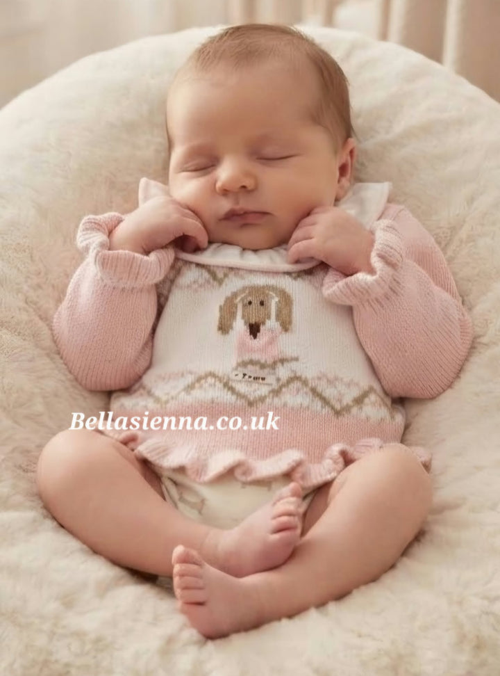 Foque Dachshund Jumper & Jam Pants Set Sausage Dog - 2224516