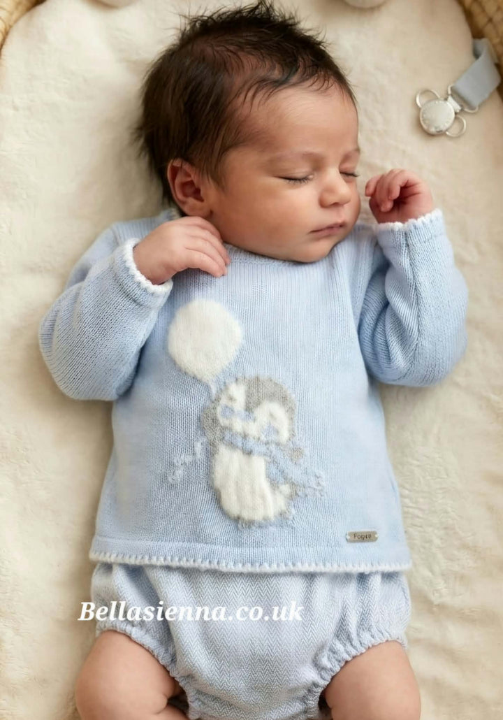 Foque Jumper & Jampants Set With Penguin Motif - 2224509