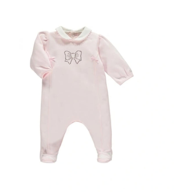 Emile et Rose Baby Girls Pink Babygrow - Kit
