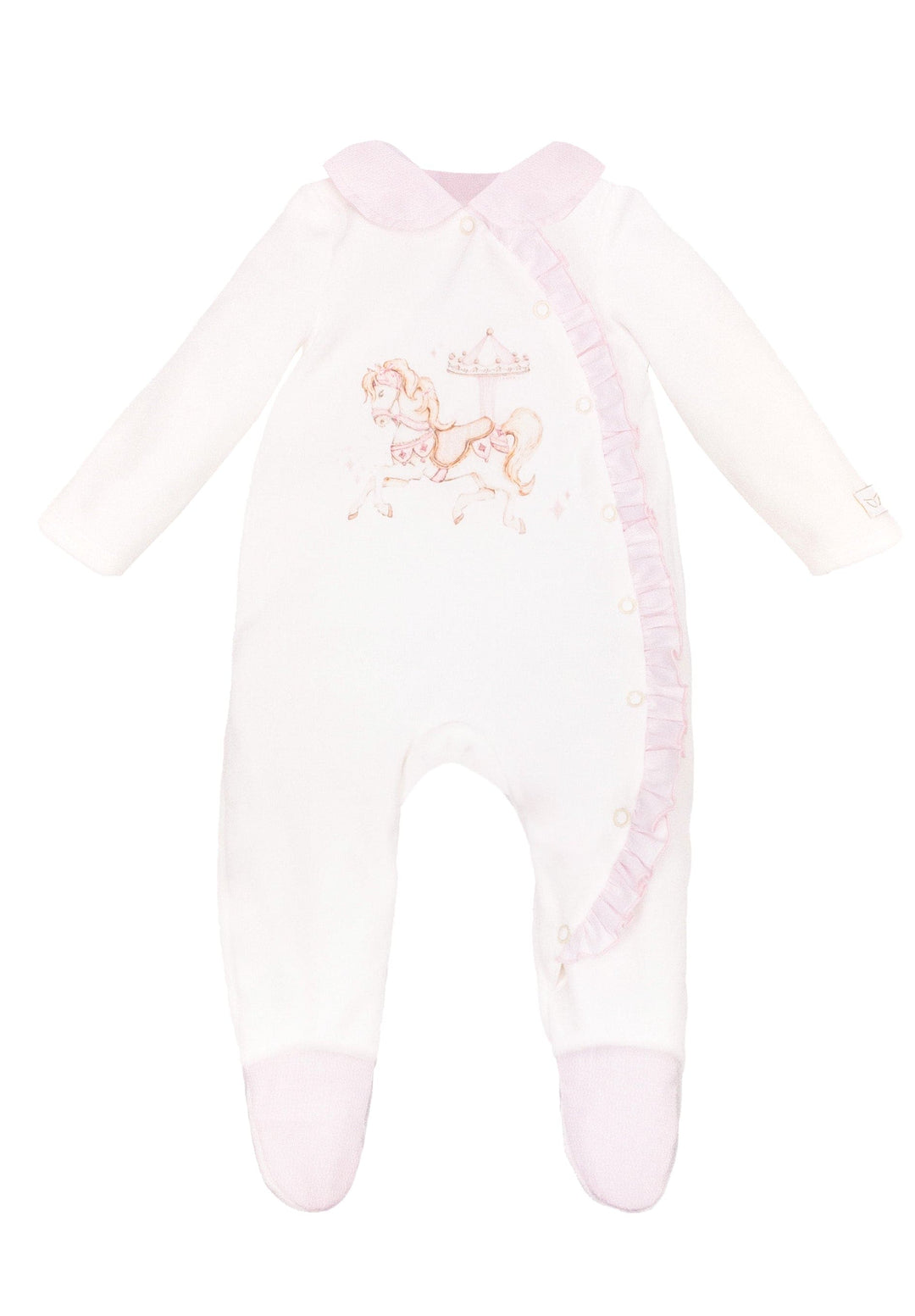 Jamiks "INKI" Pink Rocking Horse Velour Hat