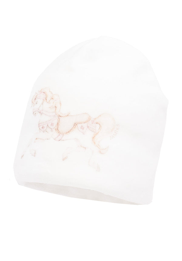 Jamiks "INKI" Pink Rocking Horse Velour Hat