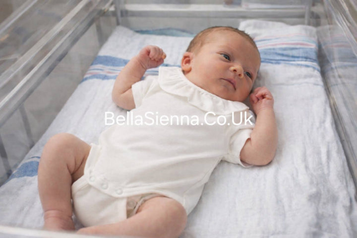 Barcellino Baby Unisex Vest Bodysuit Ivory