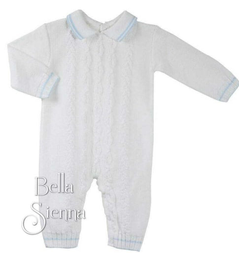 Pretty Originals Baby Boys Knitted Romper