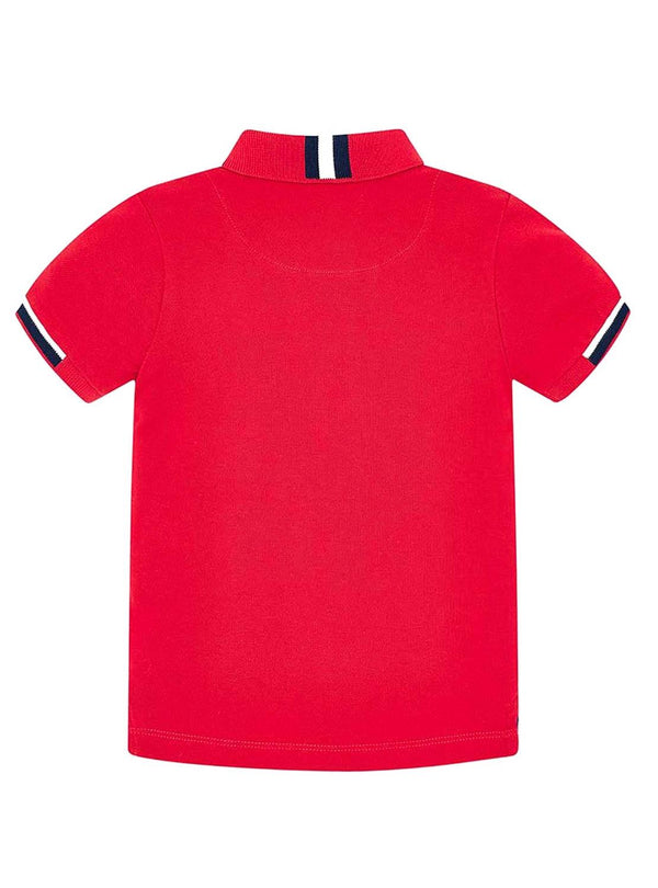 Mayoral Boys Short Set Navy And Red 3122