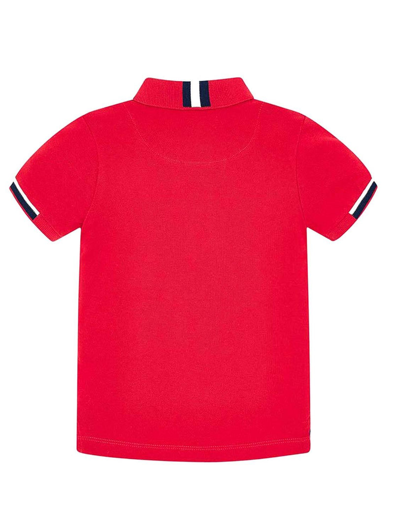 Mayoral Boys Short Set Navy And Red 3122