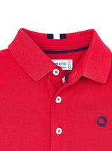 Mayoral Boys Short Set Navy And Red 3122
