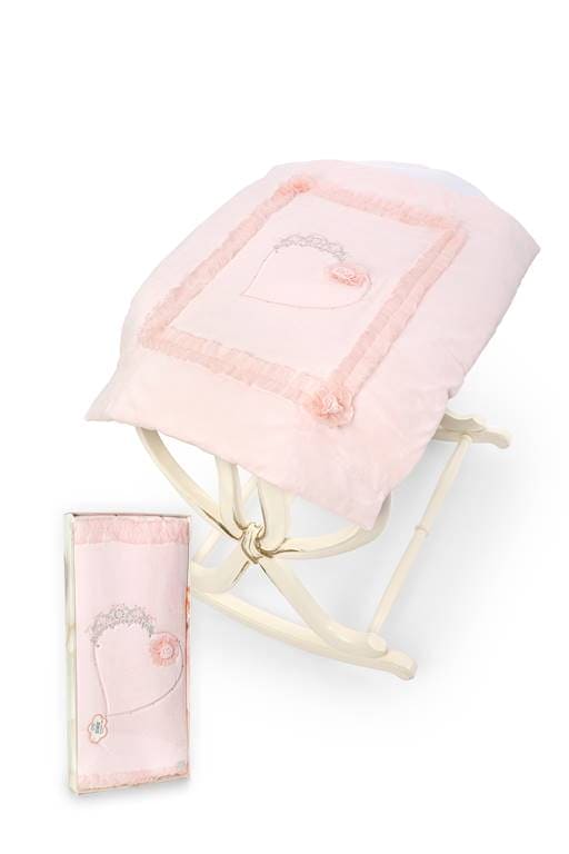 Sofija "CELESTIA" Pink Cotton Baby Blanket