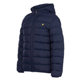 Lyle & Scott Boys Navy Puffer Coat Jacket - LSC0400