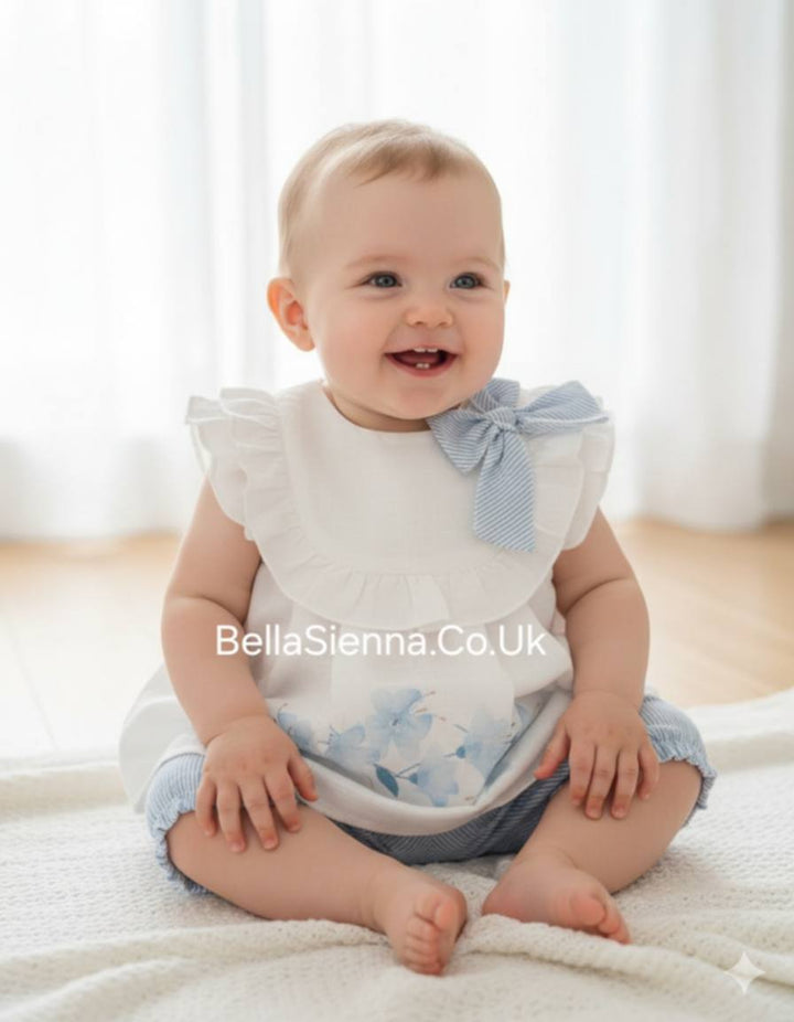 Barcellino Stunning Baby Girls Short Set - 9445