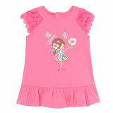 Mayoral Girls Baby Pink Dress 1975