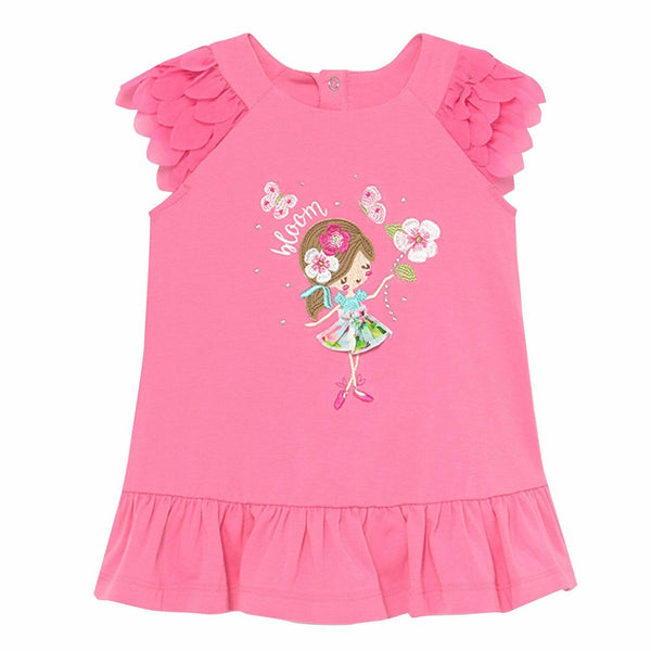 Mayoral Girls Baby Pink Dress 1975