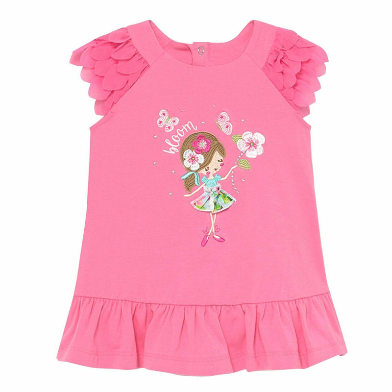 Mayoral Girls Baby Pink Dress 1975
