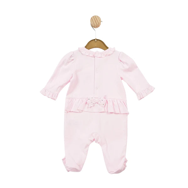 Mintini Pink Ballerina Slippers All In One Babygrow - MB5724