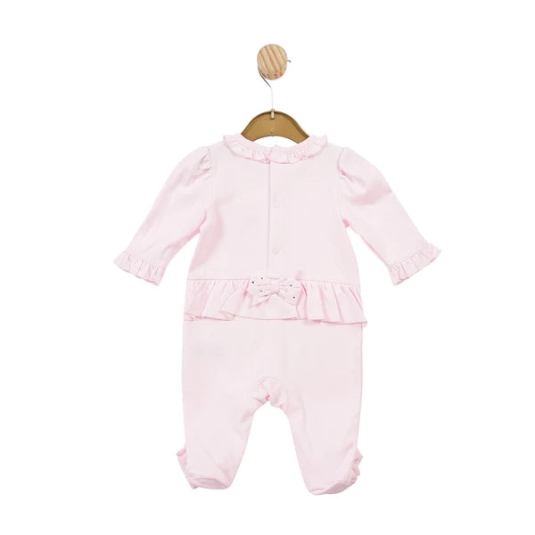 Mintini Pink Ballerina Slippers All In One Babygrow - MB5724