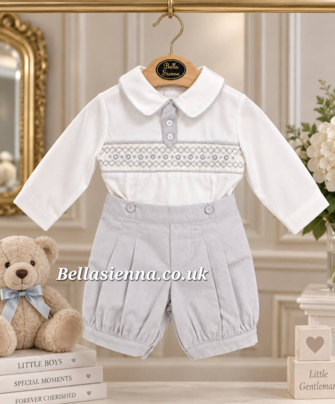 Pretty Originals Baby/Boys Traditional Two Piece Outfit MT02156