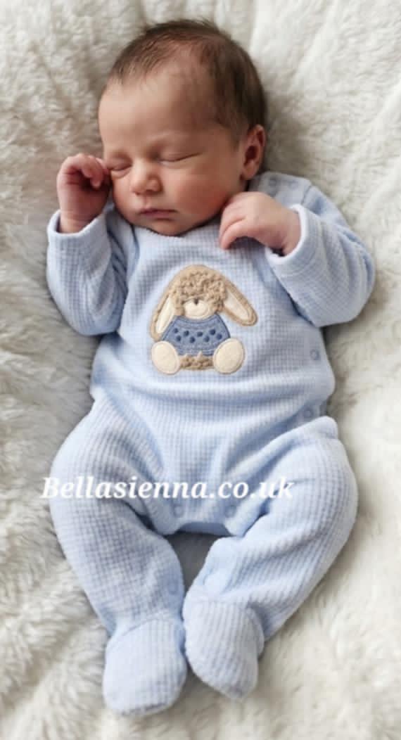 Mayoral Baby Boys Bunny Babygrow, All In One, Sleepsuit - 2710