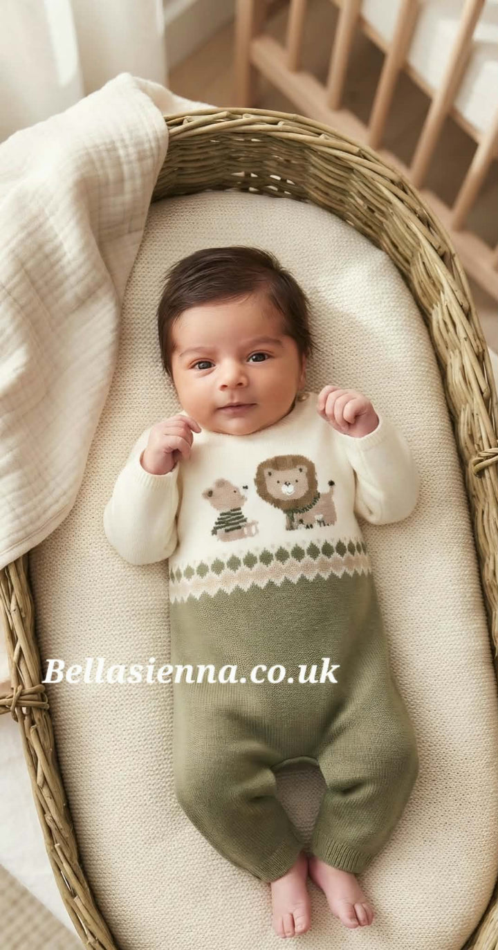 Mayoral Baby Boys Knitted Romper - 2611