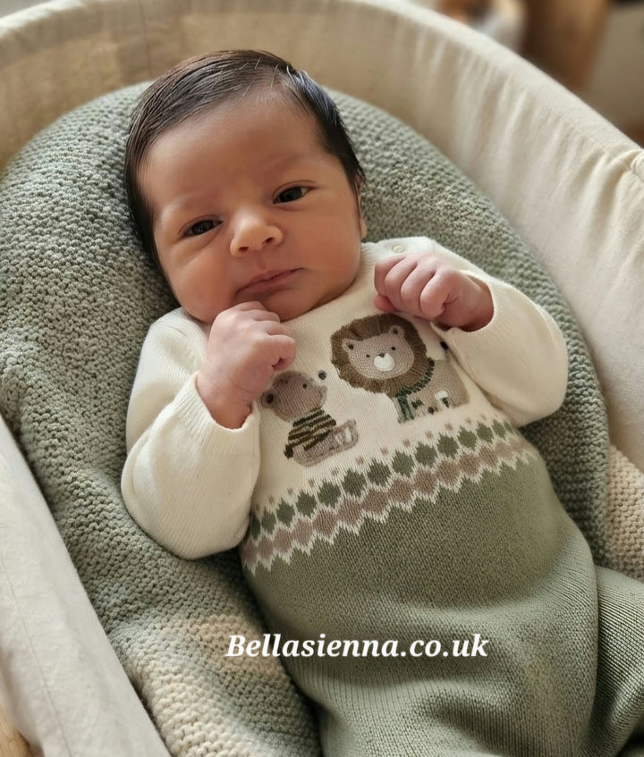 Mayoral Baby Boys Knitted Romper - 2611