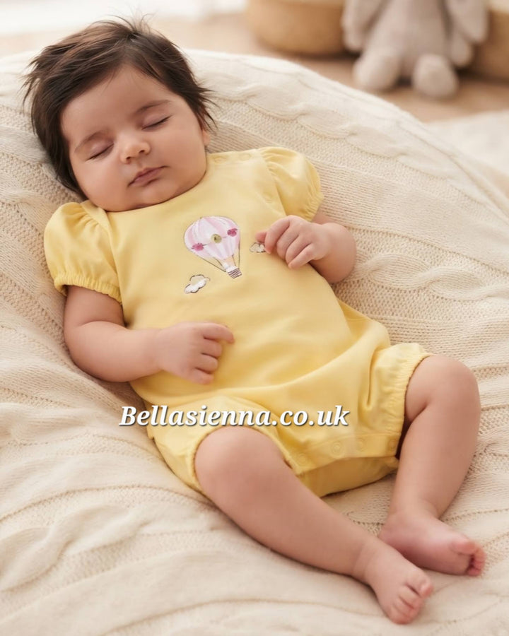 Mayoral Girls  Romper - Hot Air Balloon - Sunny - 1705