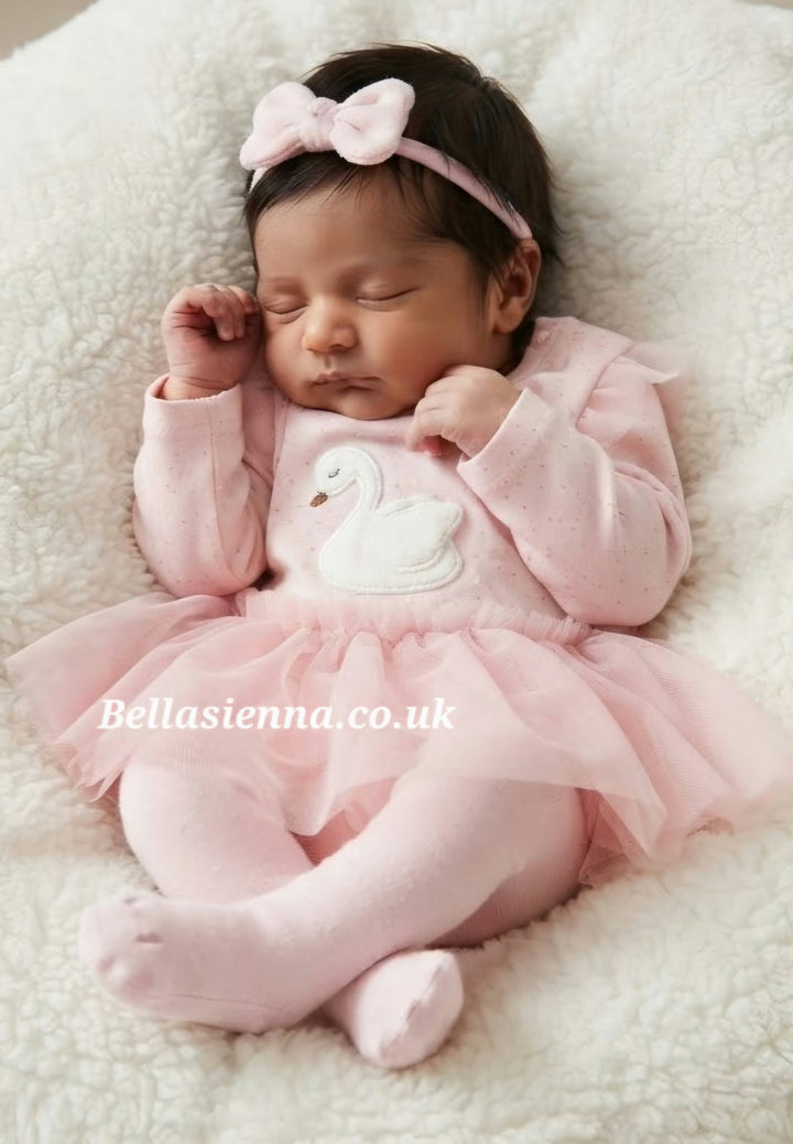 Mayoral Newborn Girl 3 Piece Tulle Set 2815