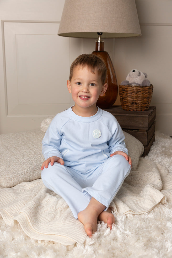 Mintini Baby Boys Blue Tracksuit - MB6659