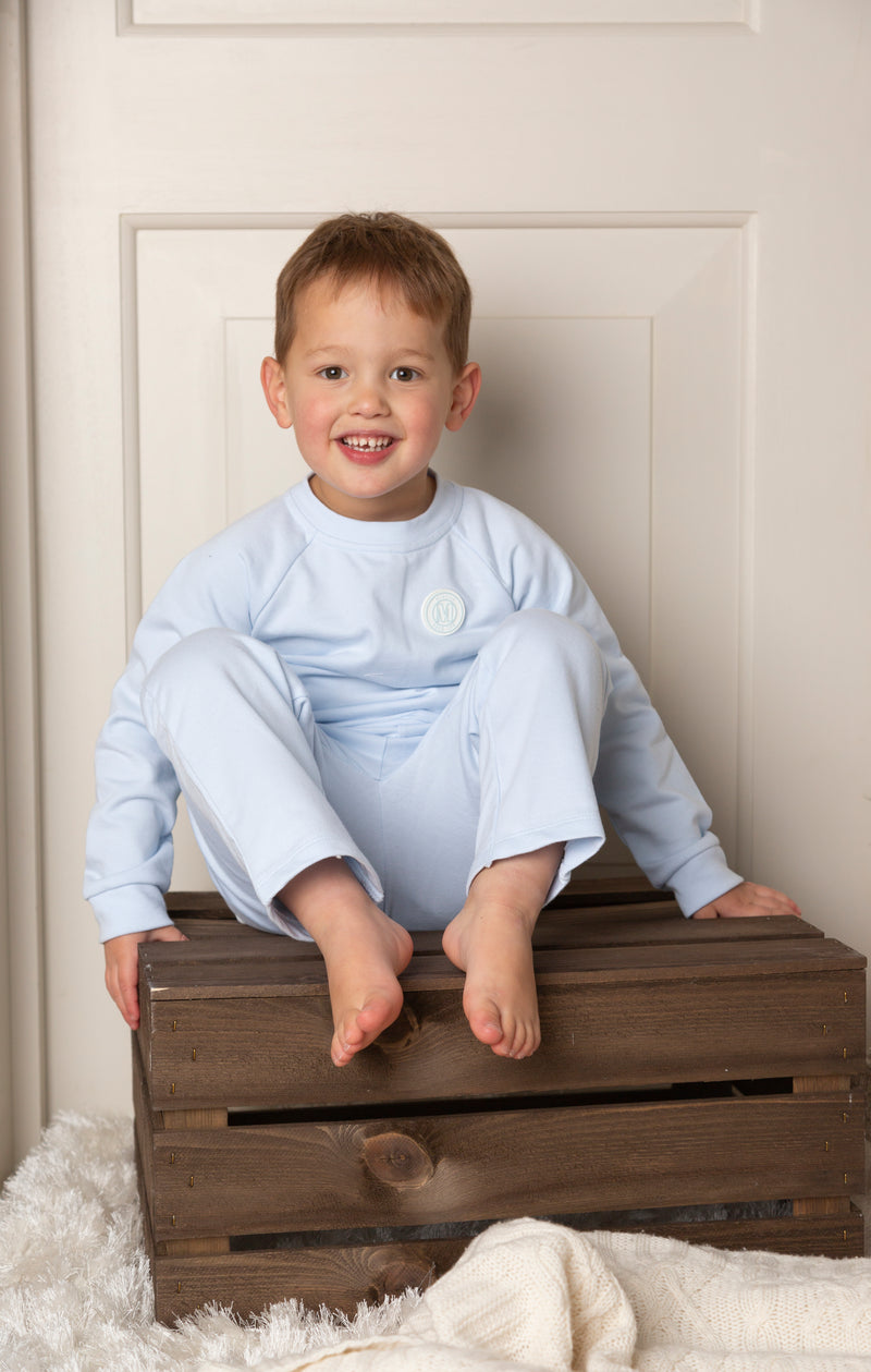 Mintini Baby Boys Blue Tracksuit - MB6659