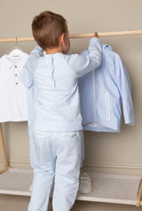 Mintini Baby Boys Blue Tracksuit - MB6659