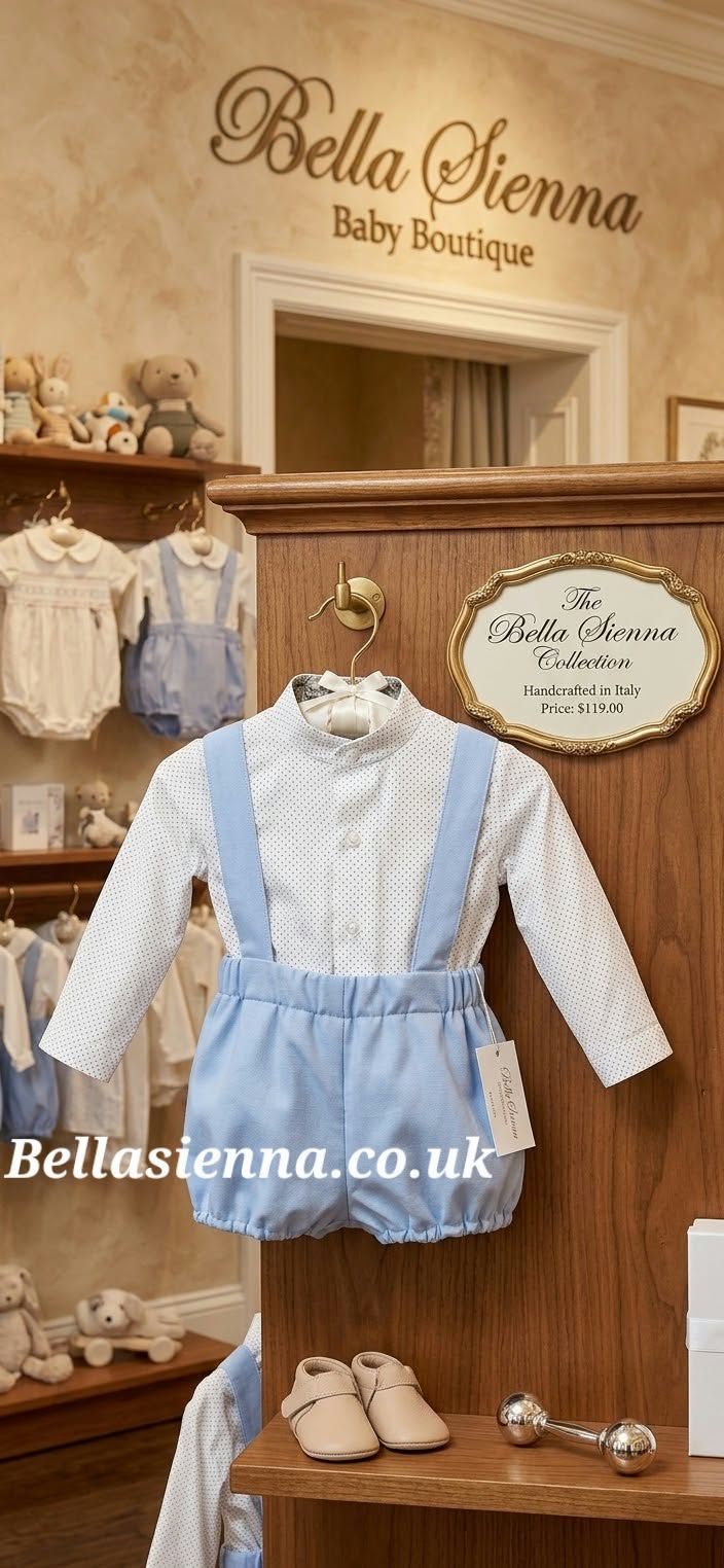 Miranda Boys Two Piece Shirt & Dungaree Set - 0048