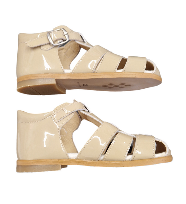 Pretty Originals Boys Sand Patent Leather Sandals - UP255