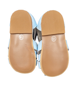 Couche Tot Boys Sky Blue Patent Leather Sandals - George