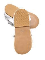 Couche Tot Boys White Patent Leather Sandals - George
