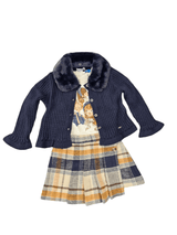 Mayoral Girls Checked Skort & Long Sleeved Top - 4065 & 4909
