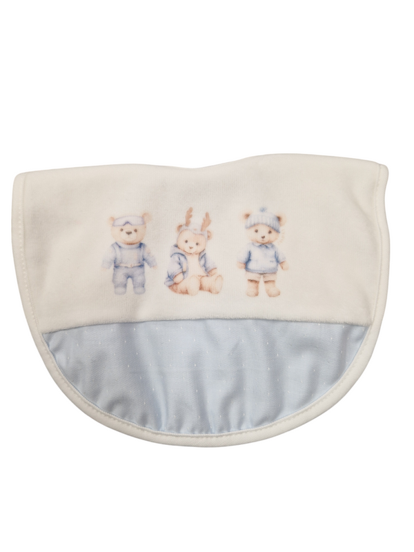 Jamiks "TIBO" All In One Velour Baby Bib