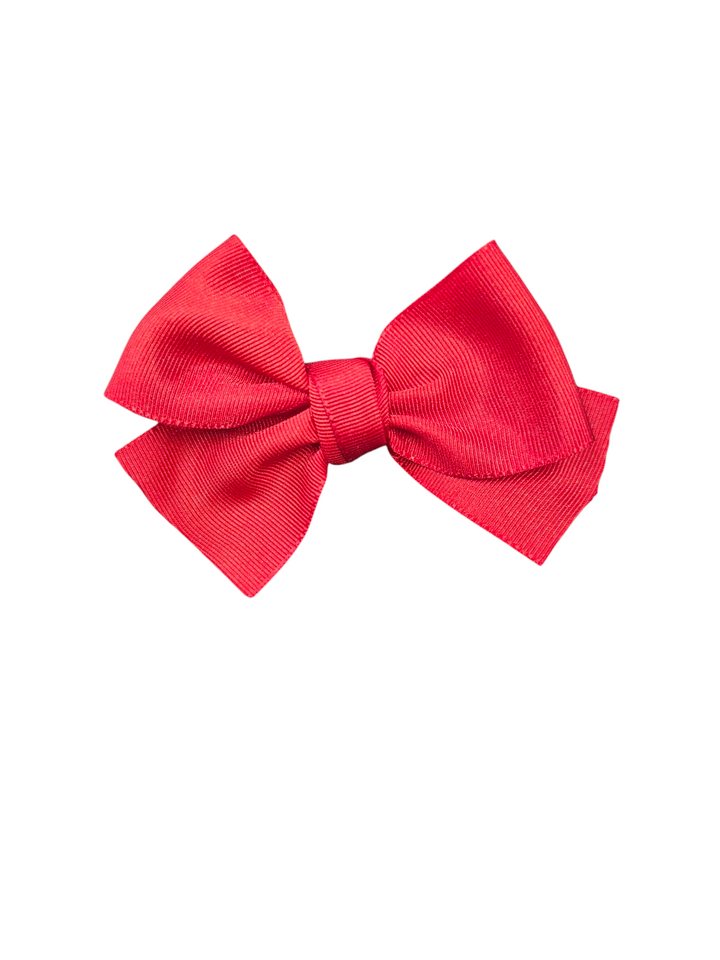 Cuka Red Hair Bow To Match Dress With Cut Out Back - 85090