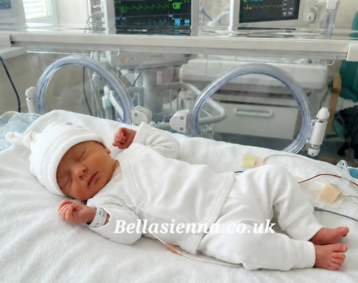 Premature Babies Unisex Hospital Four Piece Set