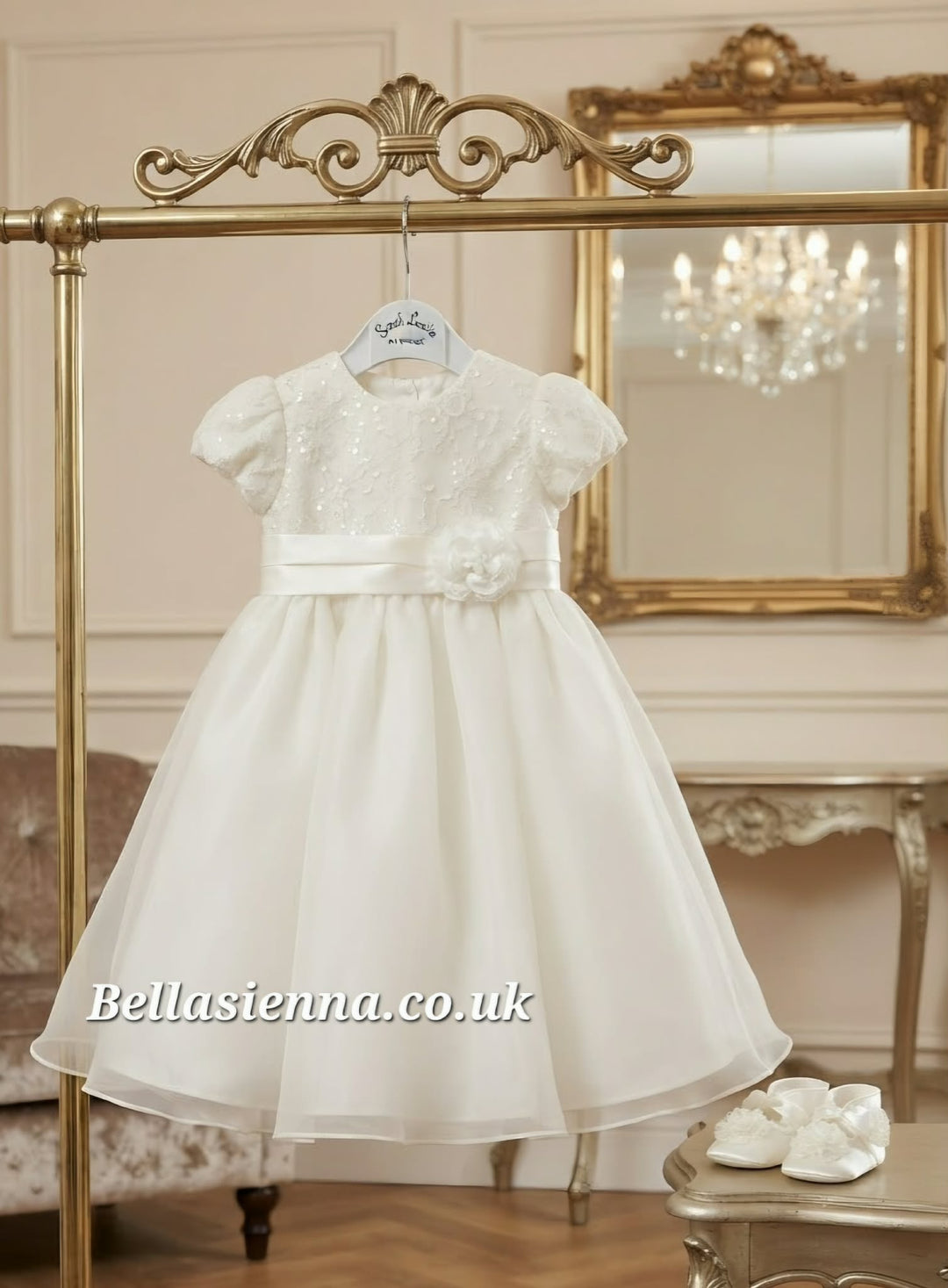 Sarah Louise Ivory Ceremonial Ballerina Dress 070045 (Copy)