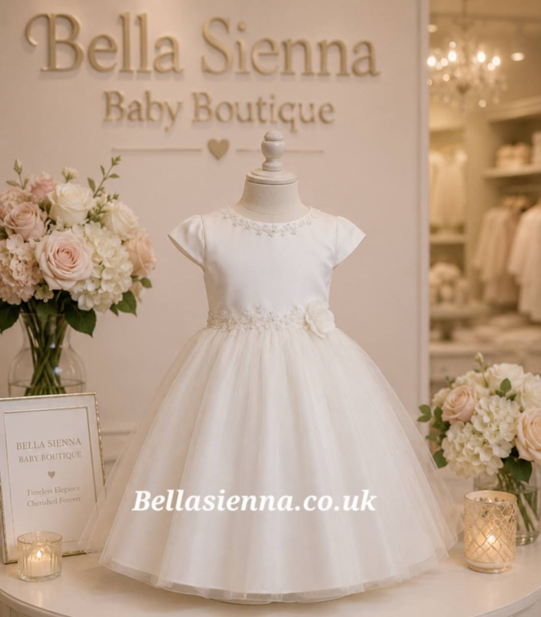 Sarah Louise Ivory Ceremonial Ballerina Dress 070136