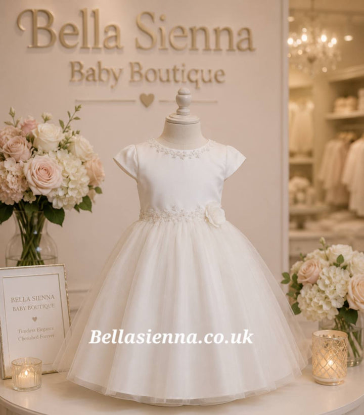 Sarah Louise Ivory Ceremonial Ballerina Dress 070136