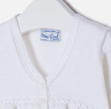 Mayoral Baby Girls White Cardigan - 1311