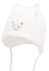 Jamiks "TIBO" All In One Velour Babygrow & Hat Set