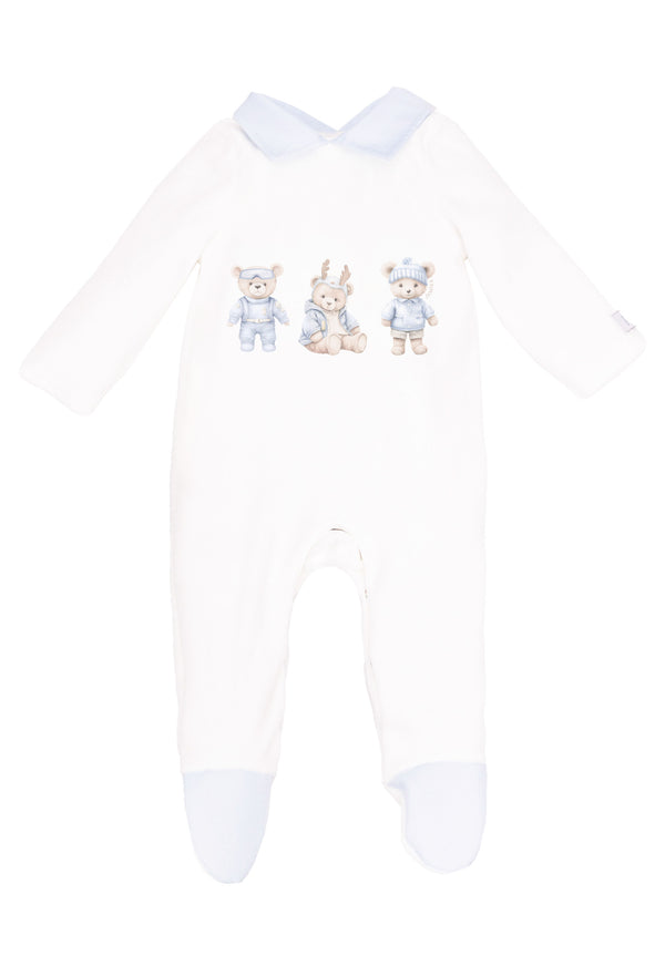 Jamiks "TIBO" All In One Velour Baby Bib