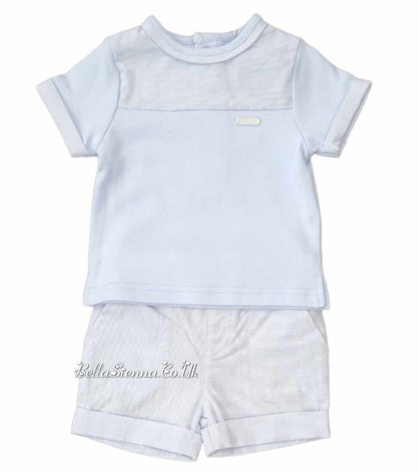 Blues Baby Boys Shorts & T-shirt Set VV0010 Blue
