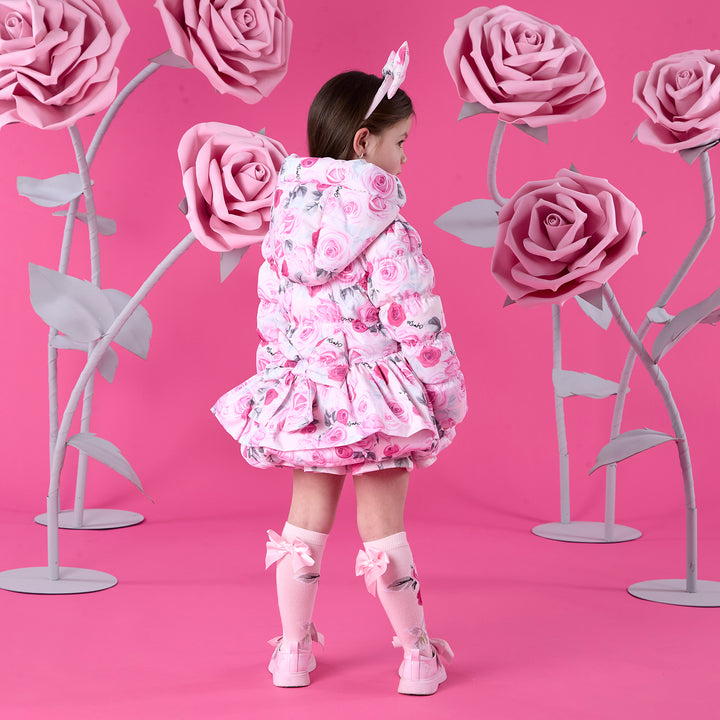 PRE-ORDER - A Dee "Ava" Winter Bloom - Rose Print Coat - W261201