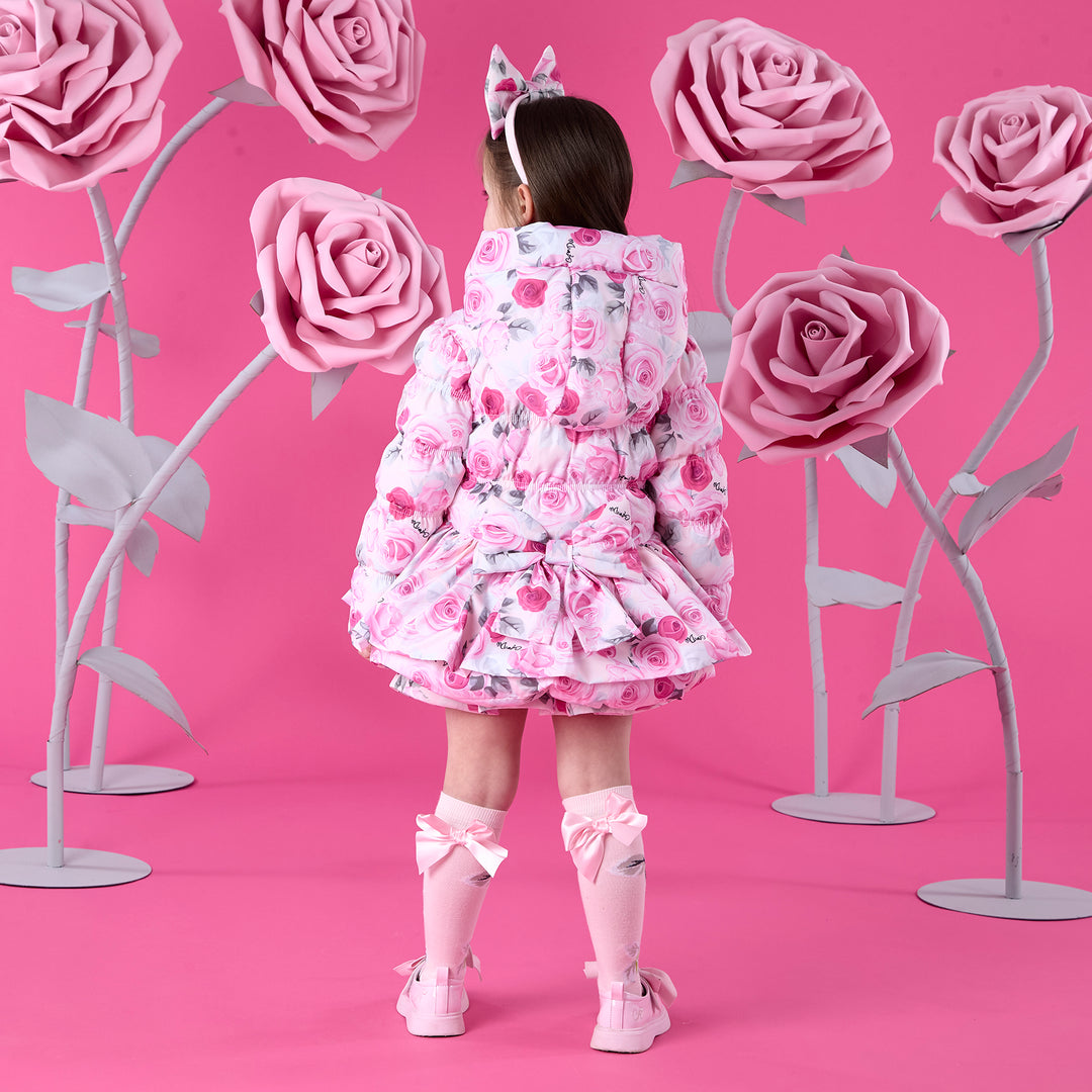 PRE-ORDER - A Dee "Ava" Winter Bloom - Rose Print Coat - W261201