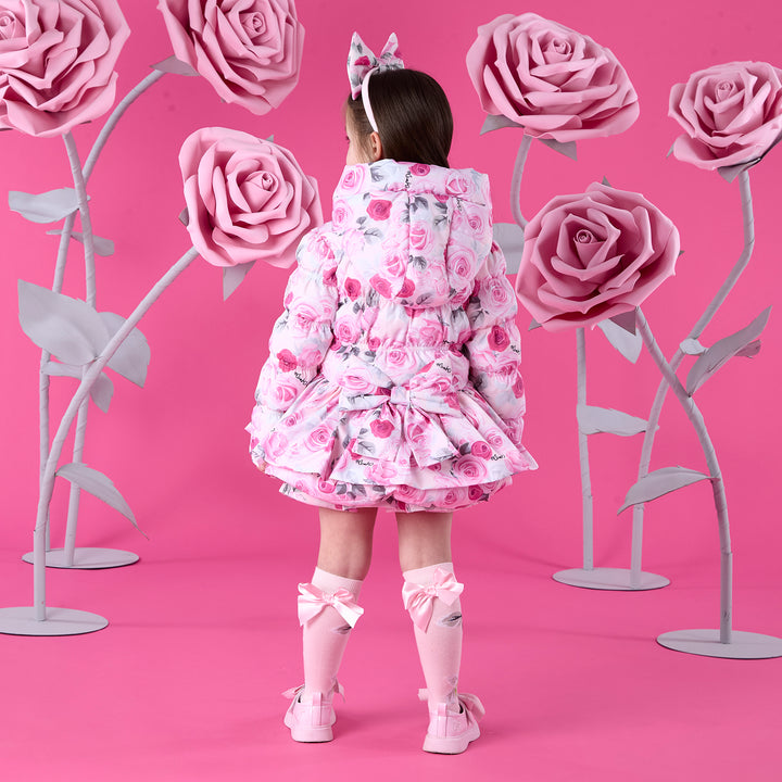 PRE-ORDER - A Dee "Ava" Winter Bloom - Rose Print Coat - W261201
