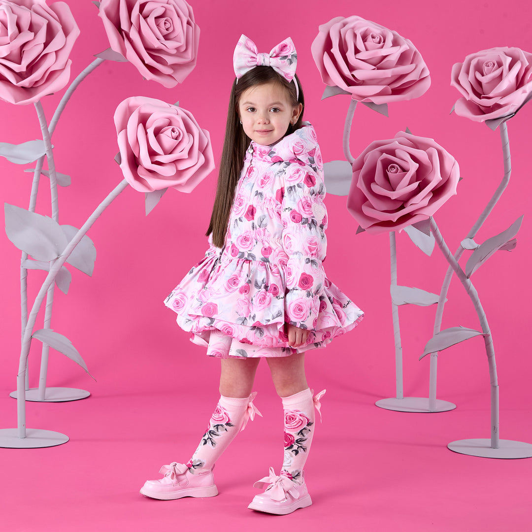 PRE-ORDER - A Dee "Ava" Winter Bloom - Rose Print Coat - W261201