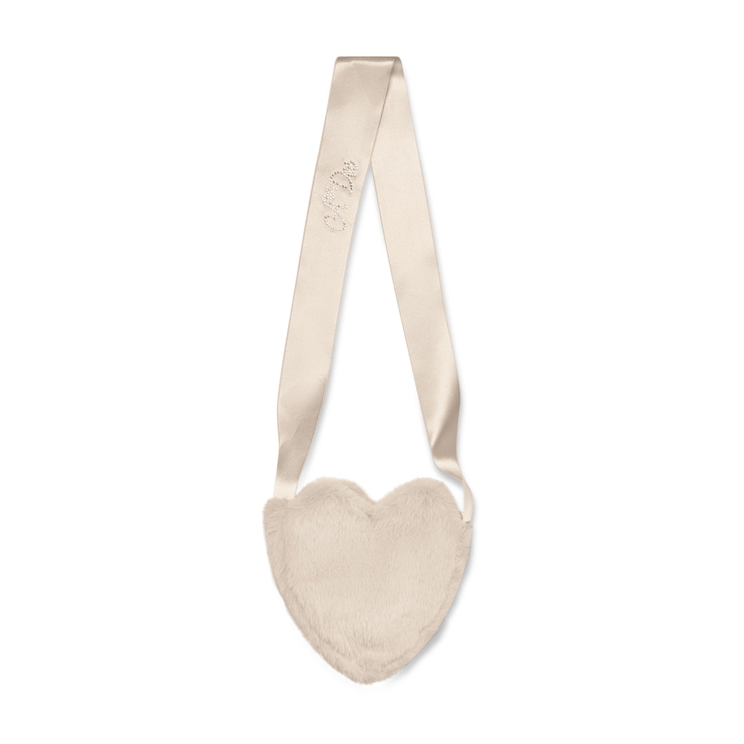 A Dee "ALMA" Eau De Adee - Fur Heart Bag - W262922